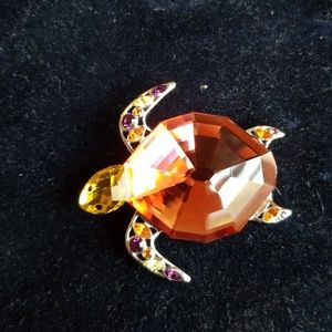 Turtle brooch